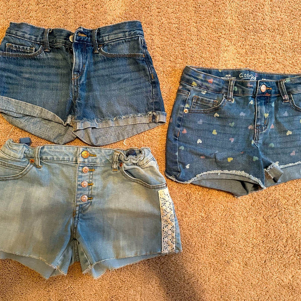 Girls Jean Shorts Bundle!